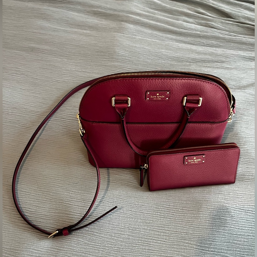 Kate Spade bag and wallet